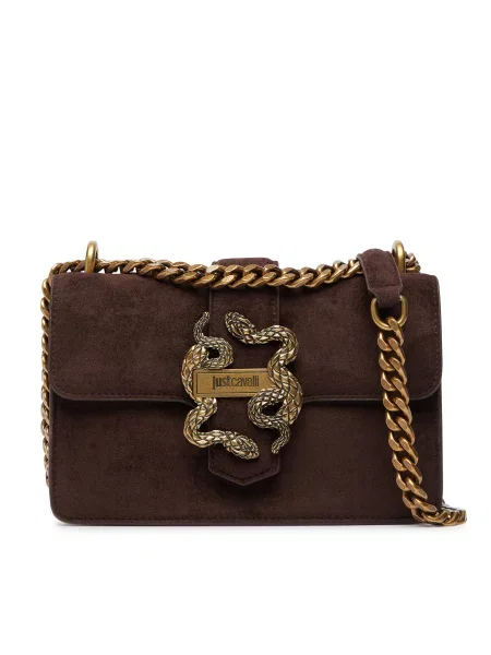 Τσάντα Just Cavalli καφέ