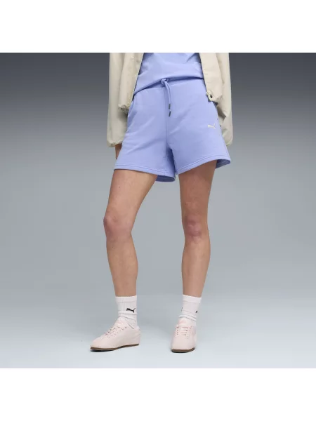 Szorty z wysokim stanem PUMA Class 5" Akcesoria S fioletowy