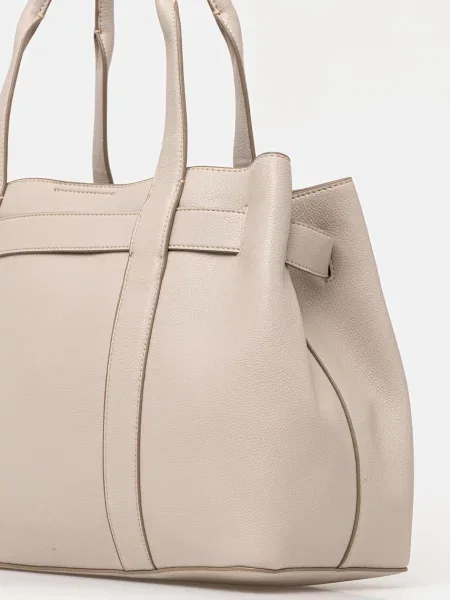 Calvin Klein Táska Buckle Medium Tote Ekru bézs