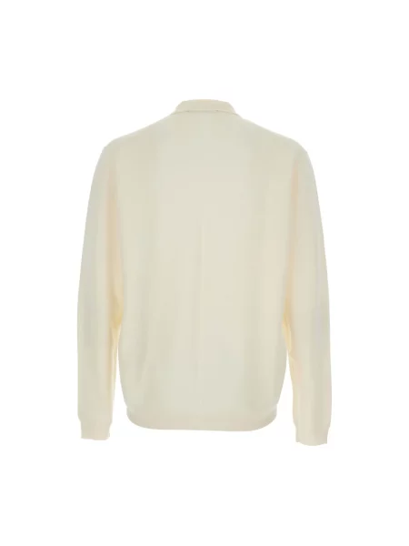 Sweter Low Brand wełniany biały