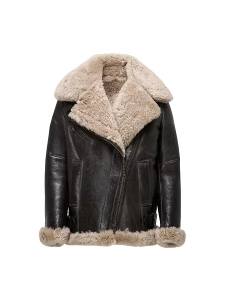 Kurtka skórzana Vsp szara