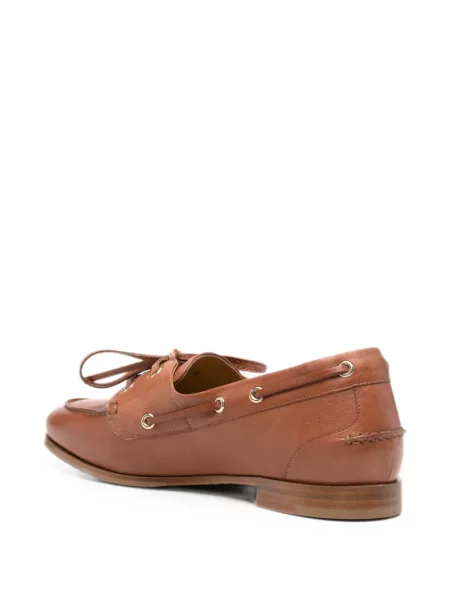 Pantofi derby Bally cu șireturi din piele maro