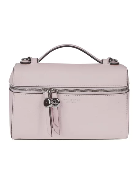 Torebka Tory Burch skórzana beżowa