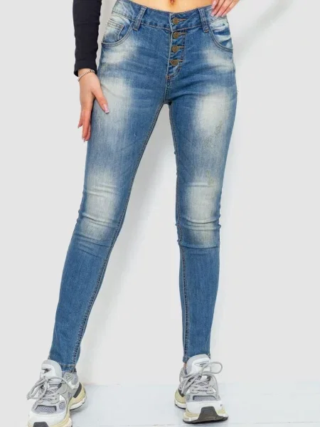 Завужені джинси Ager синій