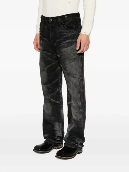 Blugi Mastercraft Union zdrențuiți negru