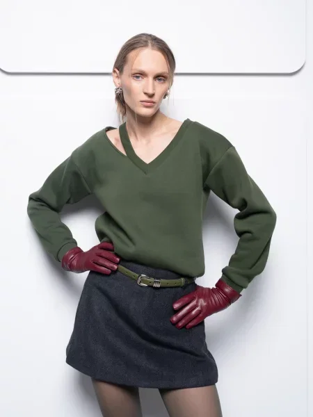 Світшот VMMA бавовна/поліестер хакі