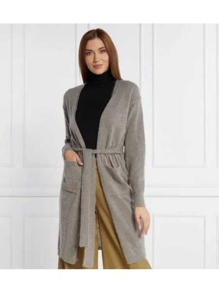 MM De lână cardigan gri
