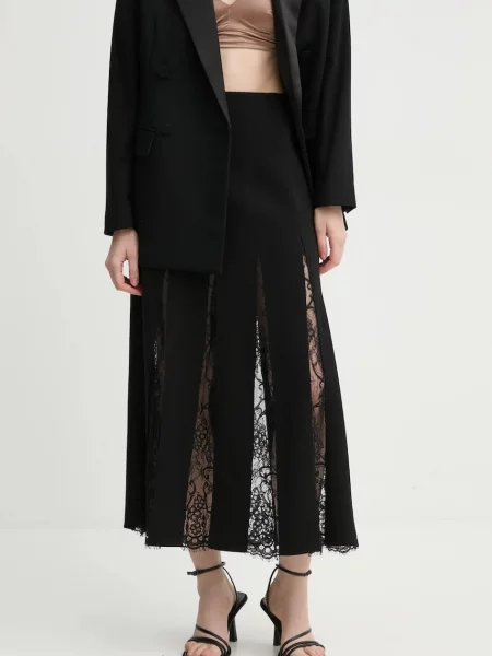 A.L.C. spódnica maxi rozkloszowana czarny