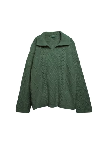 Sweter Guess wełniany zielony