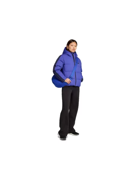 Geacă Adidas cu dungi albastru
