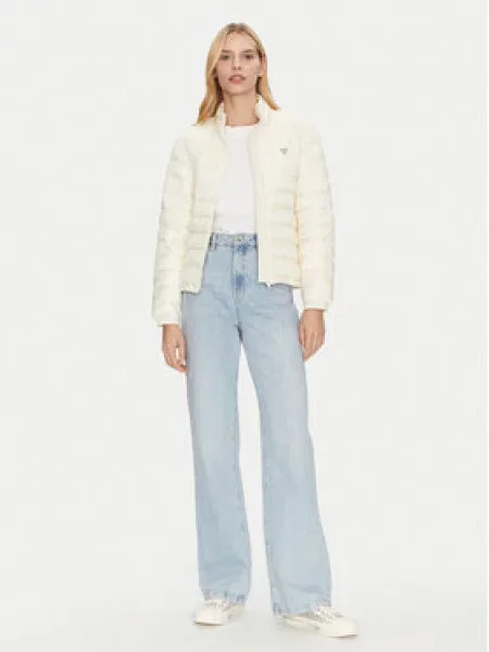 Guess Jeans Vatovaná bunda Écru