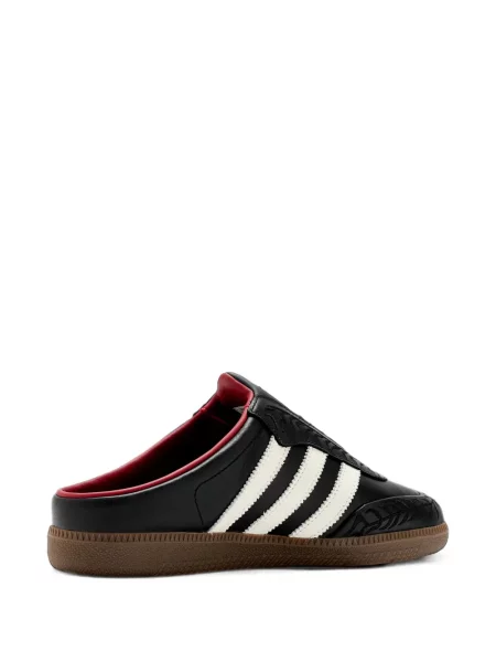 Sneakerși Adidas Samba cu broderie din piele negru
