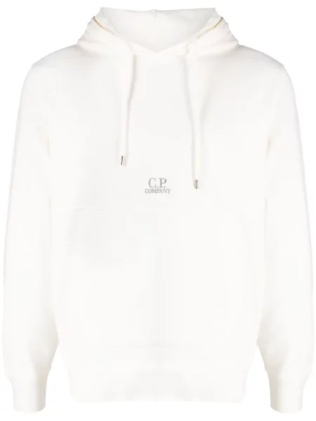 Hanorac cu glugă C.p. Company cu broderie alb