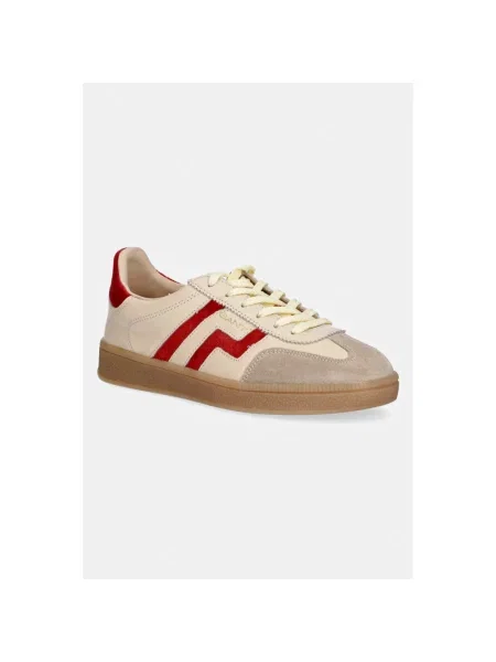 Sneakersy Gant skórzane beżowe