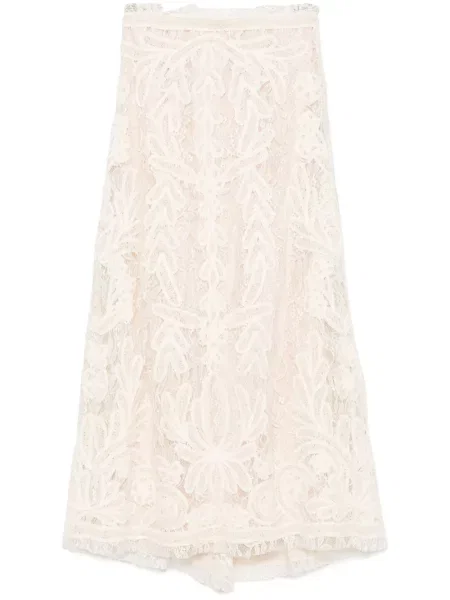 Fustă midi P.a.r.o.s.h. până la genunchi