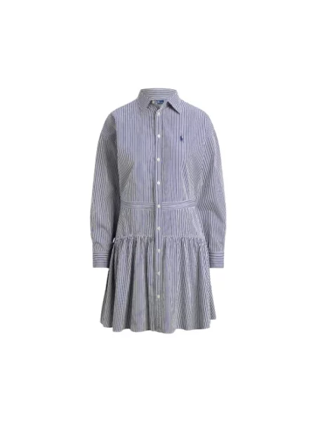 Sukienka koszulowa Polo Ralph Lauren niebieska