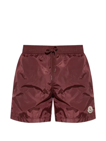 Șnur de strângere slip de baie Moncler cu autograf roșu