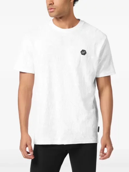 Tricou Philipp Plein alb
