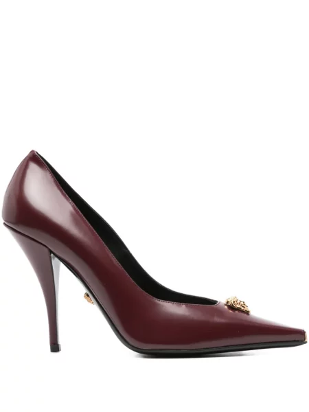 Pantofi cu toc Versace roșu