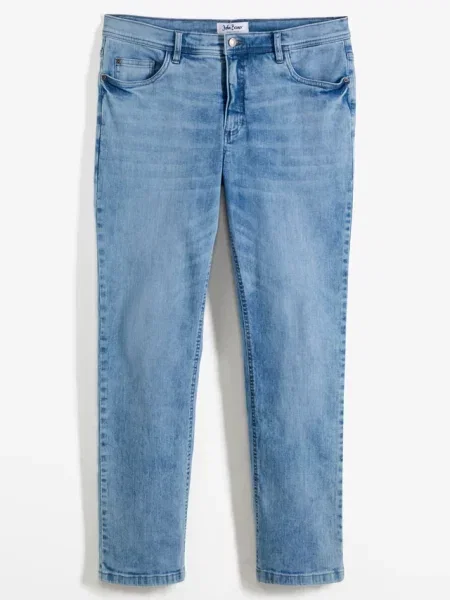 Dżinsy regular fit straight niebieskie