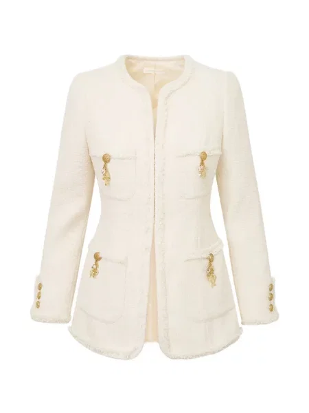 Geacă Loveshackfancy cu franjuri