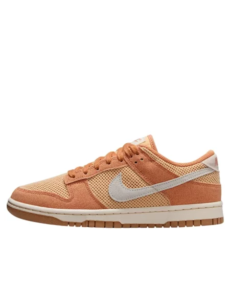 Sneakersy Nike Dunk zamszowe pomarańczowe