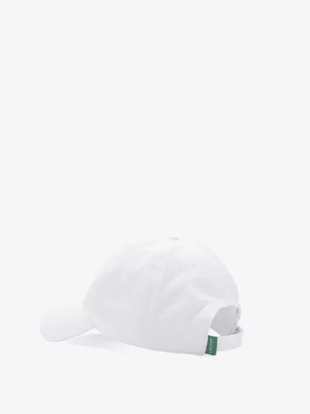 Дитяча кепка Lacoste біла