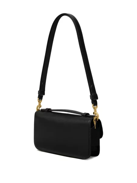 Geanta de piele Coach din piele negru