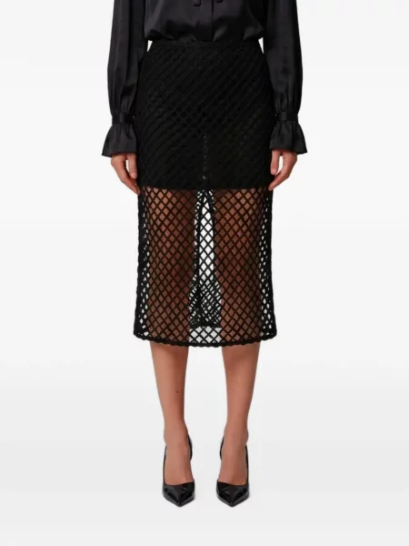Fustă tip creion Sutton New York negru
