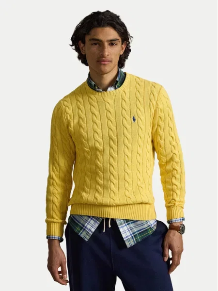 Polo Ralph Lauren Πουλόβερ κίτρινο