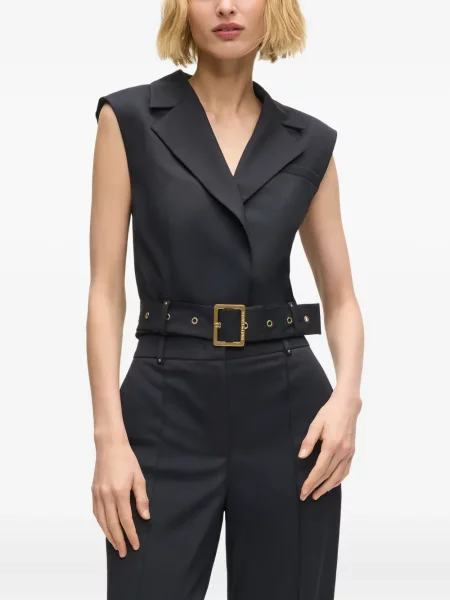 Vestă Karl Lagerfeld cu tepi negru