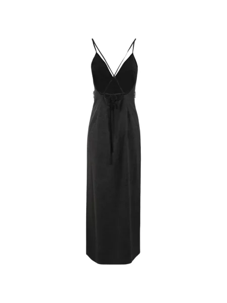 Rochie maxi Des Phemmes gri