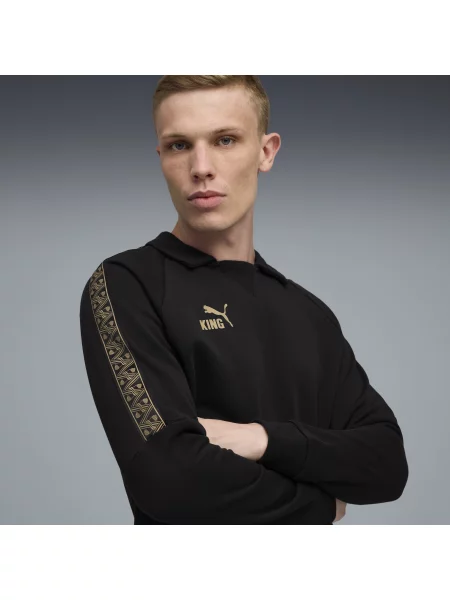 PUMA piłkarska koszulka treningowa KING Odzież S czarny