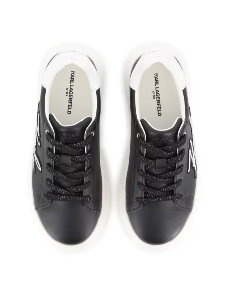 Sneakersy dziecięce Karl Lagerfeld czarne
