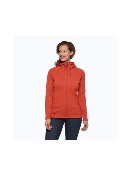 Кофта трекінгова Black Diamond Factor Hoody grenadine чорна