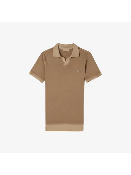 Поло Lacoste коричневое
