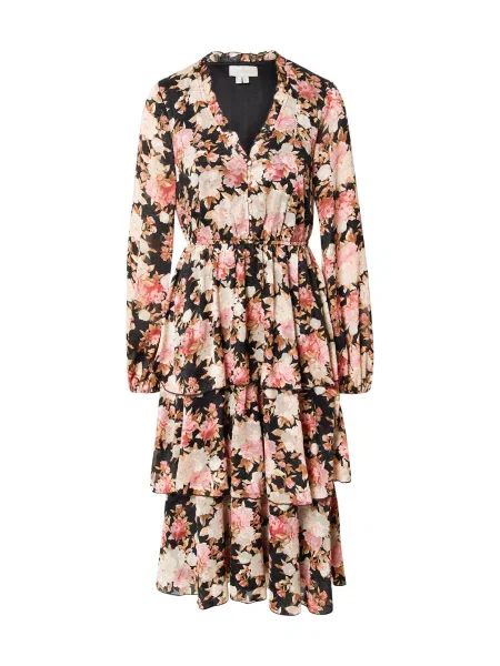 Coast Dolga srajca bež / rjava / roza / roza črna