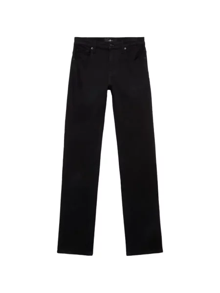Blugi drepți 7 For All Mankind negru
