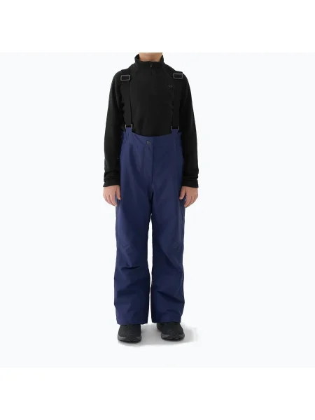 Pantaloni de schi pentru copii 4F Fnk navy marină