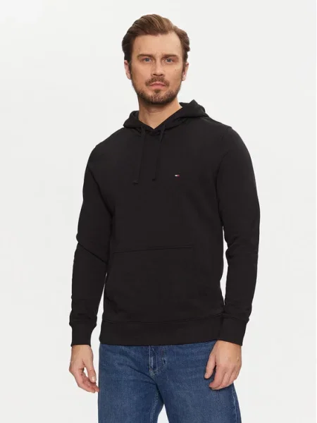 Tommy Hilfiger Mikina Essential černá