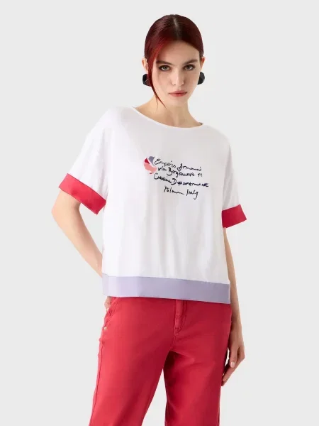 Emporio Armani Футболка білий