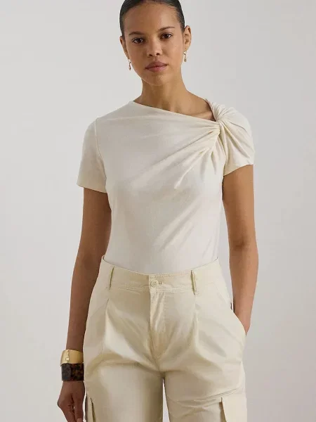 Lauren Ralph Lauren tricou pentru femei din bej