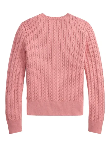 Kardigan dziecięcy Polo Ralph Lauren różowy