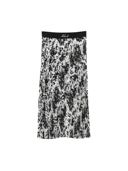 Spódnica midi Karl Lagerfeld