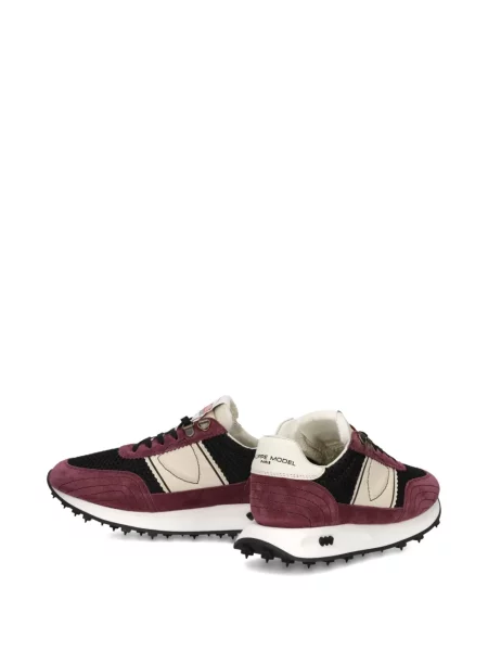 Sneakerși Philippe Model Paris din piele de căprioară negru