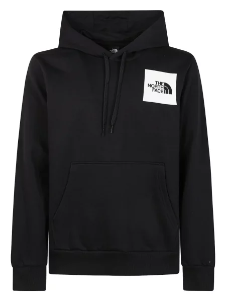 Hanorac cu glugă The North Face cu autograf negru