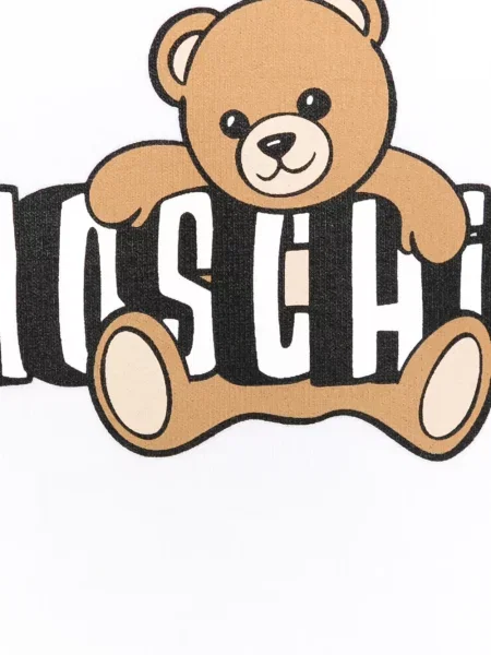 Koszulka dziecięca Moschino biała