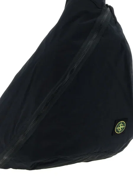 Rucsac Stone Island cu strasuri negru