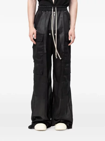 Pantaloni cargo Rick Owens negru