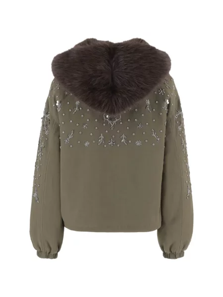 Geacă Stella Mccartney verde